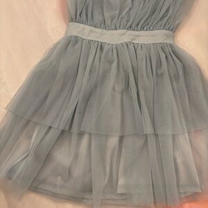 Cute Fairy Princess Blue Mini Dress